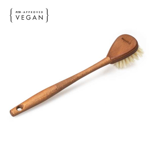 Vegane Spülbürste aus Holz mit Fibre